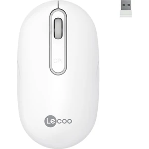 WS207 Şarj Edilebilir Kablosuz 1600DPI 4 Tuşlu Sessiz Kompakt Optik Mouse Beyaz