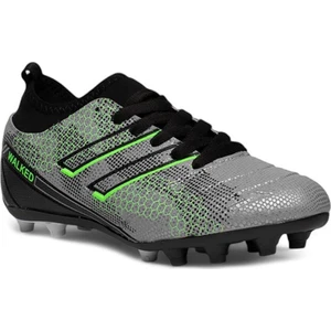 107-25 Halı Saha Çivili Krampon Gümüş Siyah 36-39