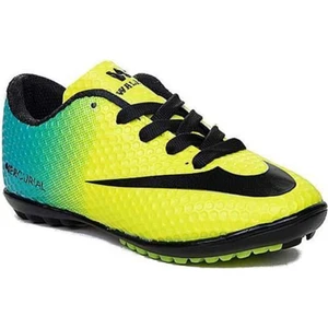 401-25 Halı Saha Krampon Sarı Turkuaz 36-39