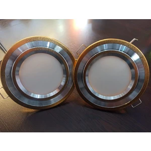 K2 KLS918 3000K Sarı 5W Gold Kasa 24 Smd Ledli Spot Armatür 2 Lİ