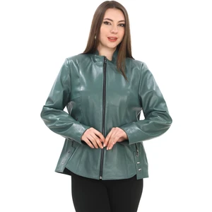 Kadın Siyah Deri Ceket