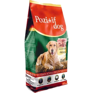 Pozitif Dog Köpek Maması, Kuzu Etli ve Pirinçli, 15 kg