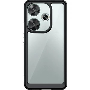 Xiaomi Poco F6 Kılıf, Şeffaf Tasarımlı Darbeye Dayanıklı Telefon Kılıfı, Tampon Hibrit Şeffaf Kapak Xiaomi Poco F6 (Yurt Dışından)