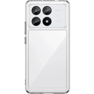 Xiaomi Poco X6 Pro Kılıf, Şeffaf Tasarımlı Darbeye Dayanıklı Telefon Kılıfı, Tampon Hibrit Şeffaf Kapak Xiaomi Poco X6 Pro (Yurt Dışından)