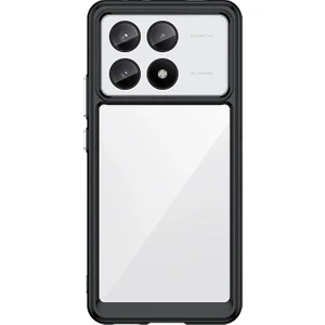 Xiaomi Poco X6 Pro Kılıf, Şeffaf Tasarımlı Darbeye Dayanıklı Telefon Kılıfı, Tampon Hibrit Şeffaf Kapak Xiaomi Poco X6 Pro (Yurt Dışından)