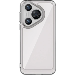 Huawei Pura 70 Kılıf, Şeffaf Tasarımlı Darbeye Dayanıklı Telefon Kılıfı, Tampon Hibrit Şeffaf Kapak Huawei Pura 70 (Yurt Dışından)
