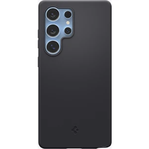 Galaxy S25 Ultra ile Uyumlu Silikon Kılıf Silicone Fit Hava Kanalı Teknolojisi™ Askeri Sınıf Koruma MagFit özellikli Black Kaymaz Kapak - ACS09017