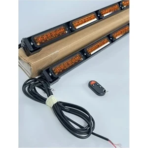 90 cm Uzaktan Kumandalı Çakar LED  Lamba  Turuncu