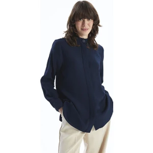 Lcwaıkıkı Classic Hakim Yaka Kadın Gömlek Tunik