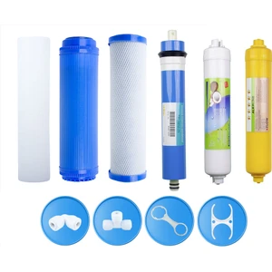 Açık Kasa Su Arıtma Cihazı Membranlı 6'lı Filtre Set