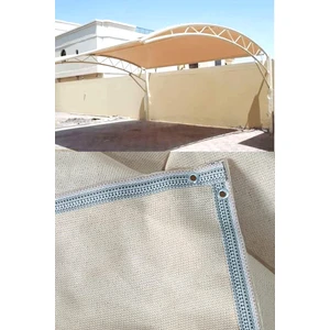Branda Dünyası 1.5 x 3 Metre Otopark Gölgelik File %95 Krem
