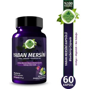 Gökçek Şifa Yaban Mersini Kapsül (BLUEBERRY CAPSULE)