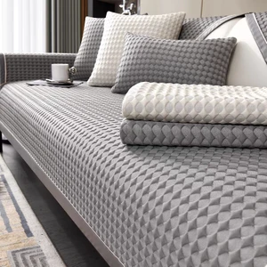 Mundo Venta Peluş Kanepe Minimalist Oturma Odası Kaymaz Koltuk Örtüsü (Yurt Dışından)