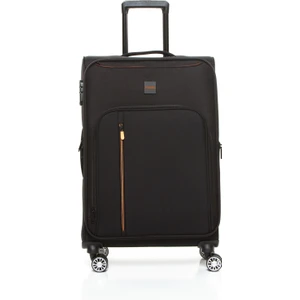 032 Orta Boy Ultra Light Hafif Lüx Kumaş Tekerlekli Valiz