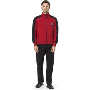 Pierre Cardin 2 Iplik Fermuarlı Logo Deraylı Düz Paça Pamuklu Eşofman Takımı 8.q.1.k.5.k.6