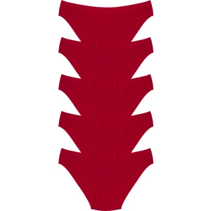 Hmaone Kadın %100 Pamuk 5'li Fitilli Bikini Külot