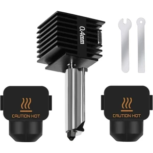Bambu A1 Mini/a1 Baskı Yükseltme Yüksek Sıcaklık 0.4mm Sertleştirilmiş Çelik Nozul Sıcak Uç Takımı Ekstruder (Yurt Dışından)