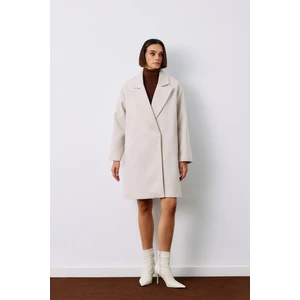 Desenli Kısa Kaban - Taş