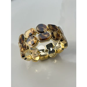 Makmery Accessory Leopar Lastikli Bilezik