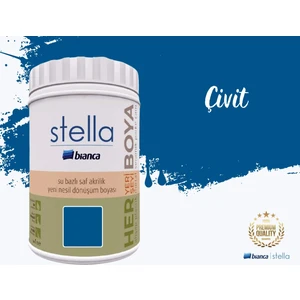 Stella Su Bazlı Saf Akrilik Boya 1 Litre