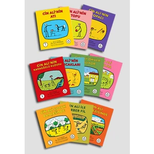 Cin Ali Yayınları Cin Ali Kitap Seti 10 Kitap Takım