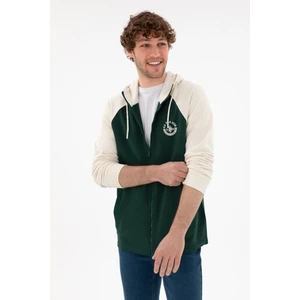 U.S. Polo Assn. Erkek Koyu Yeşil Hırka (Örme) 50293396-VR079