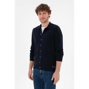U.S. Polo Assn. Erkek Lacivert Hırka (Triko) 50298272-VR033
