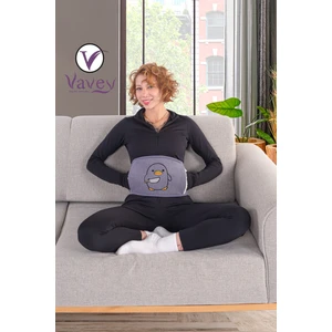 Özel Gün Kemeri Bel-Diz-Omuz-Boyun Ağrılarılarına Son Termojel Hediyeli Kemer Civciv Antrasit Renk