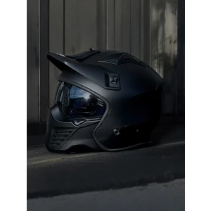 SWAY  SW 726X TOKYO Mat Siyah Modüler Kask