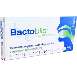 Bactoblıs Oral Probiyotik 10 Tablet