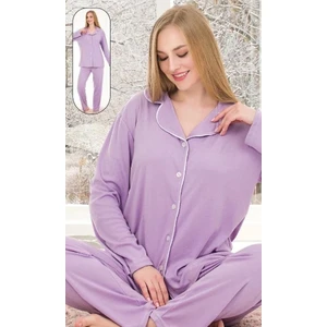 Wonder Girl Kadın Pijama Takımı Interlok Pamuklu Kumaş Geniş Kalıp Biyeli