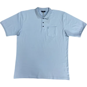 25 - 1252 Polo Yakalı Patlı Kısa Kol