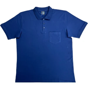 25 - 1252 Polo Yakalı Patlı Kısa Kol