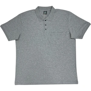 25 - 1252 Polo Yakalı Patlı Kısa Kol