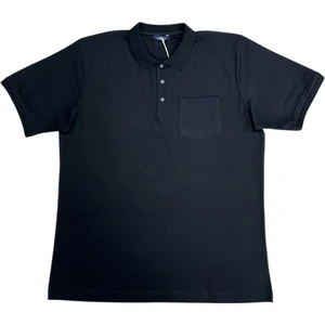 25 - 1252 Polo Yakalı Patlı Kısa Kol