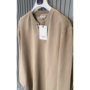 5524 Yeni Sezon V Kesim Düğmeli Kaşkorse Kazak