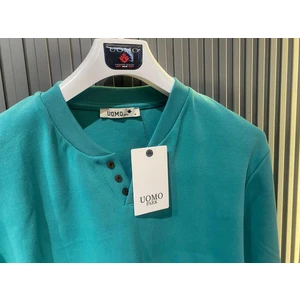 5524 Yeni Sezon V Kesim Düğmeli Kaşkorse Kazak