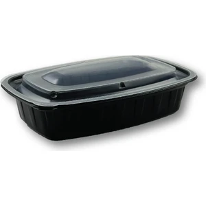 Plastik Kapaklı Sıcak Yemek Kabı 500cc