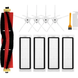 Roborock E4, E5, S4, S4 Max, S5, S5 Max, S6, S6 Maxv Robot Süpürge Yedek Parçaları Ana Yan Fırça Hepa Filtresi (Yurt Dışından)