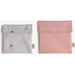 Tekrar Kullanılabilir Sandviç Çantası 2'li Set - Ballerina 1060186