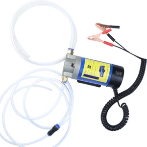 Yüksek Güçlü 12V Elektrikli Hortum Emme Transfer Değiştirme Pompası 12V Motor Yağ Dizel Ekstraktör POMPASI100W 4l Araba Için (Yurt Dışından)