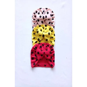 Kurdelalı Bebek Bone Bandana Seti