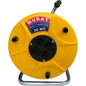 Makaralı Uzatma Kablosu 3 x 2,5 50 Metre