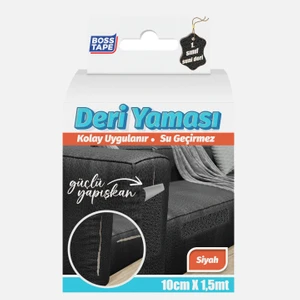 Boss Tape Siyah Deri Tamir Yaması