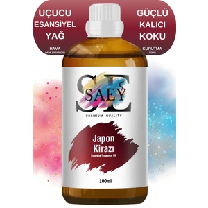 Japon Kirazı Esansiyel Uçucu Koku Yağ Buhurdanlık Yağı Difüzör Esansı Hobi Esans 100ml