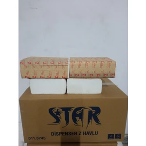 Dispenser Z Havlu 12 Paket Çift Katlı