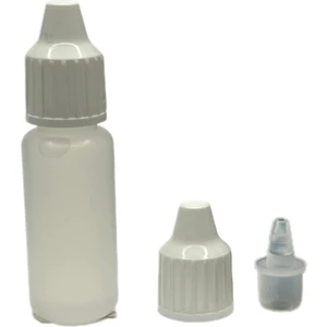 Zylan Ambalaj 10  ml Pe Aseton Şişesi, 12 Adet, Plastik