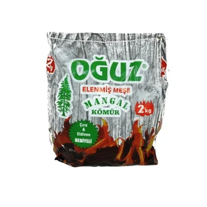 Mangal Kömürü Meşe 2 kg Elenmiş Doğal Meşe