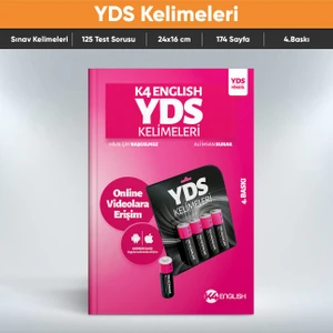 K4 English YDS Kelimeleri
