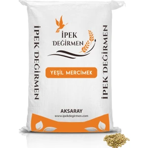 İpek Değirmen Yerli Yeşil Mercimek Yüksek Proteinli Köy Mercimeği 1 kg
